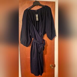 Banana Republic denim wrap dress size XXL